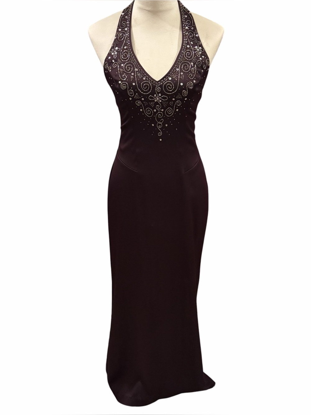 Vintage Masquerade Beaded Gown